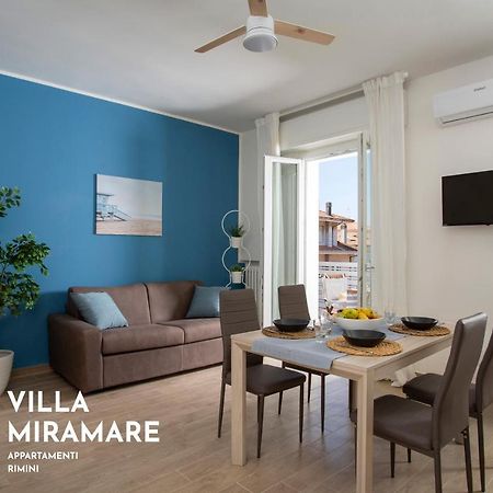 Appartamenti Villa Miramare Rímini Exterior foto