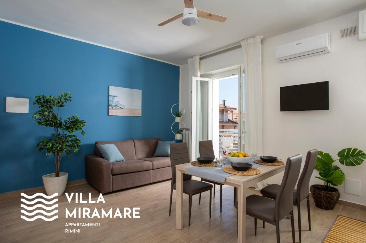 Appartamenti Villa Miramare Rímini Exterior foto